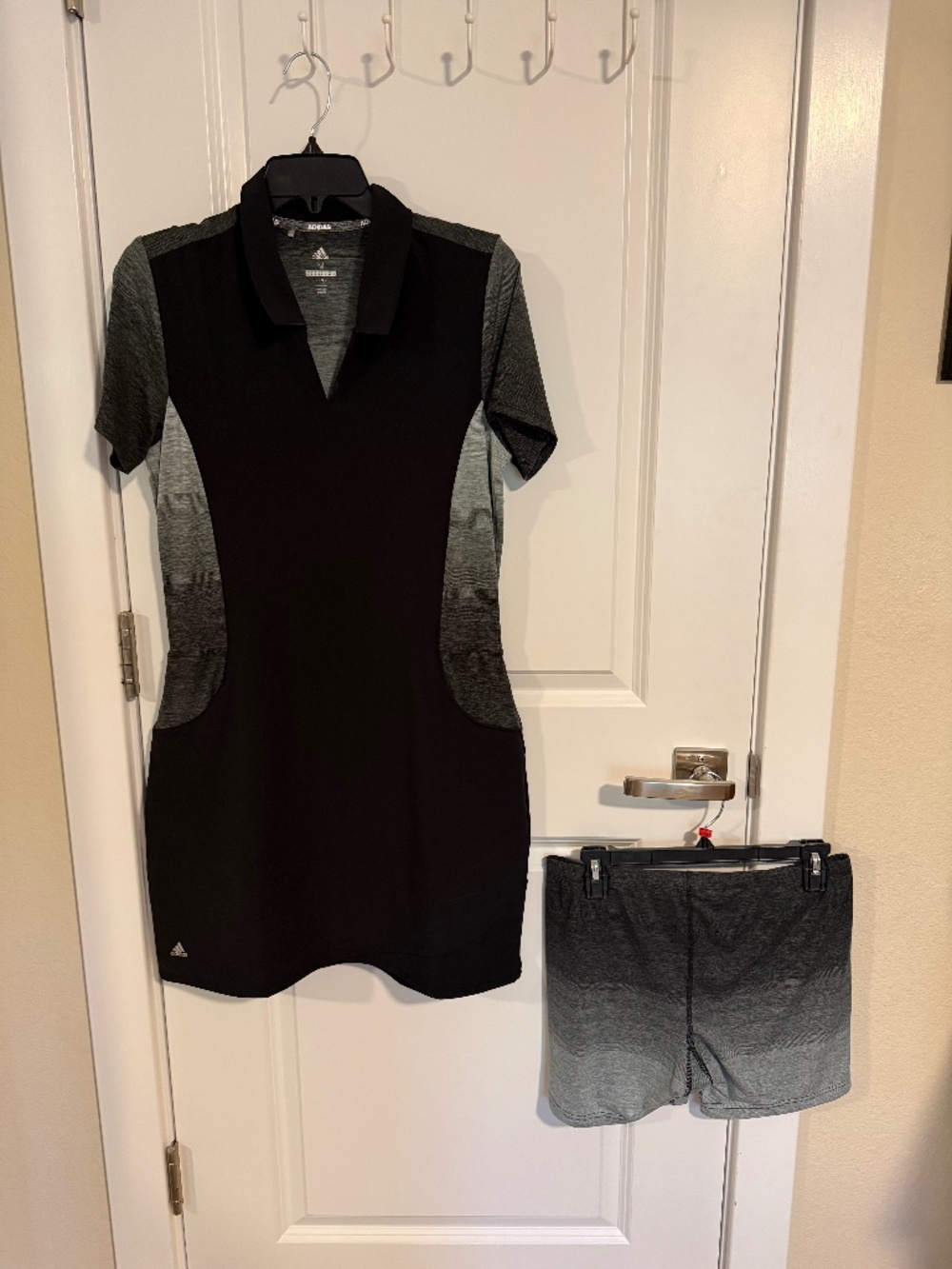 Womens golf dress with shorts